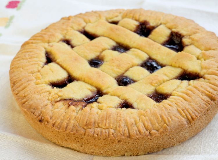 Tarte sablée à la confiture banane-miel antillaise maison